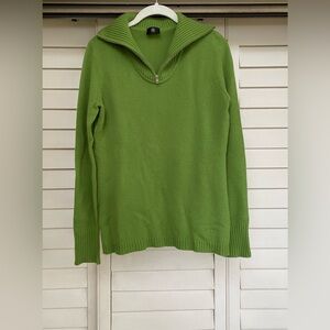 Beautiful! Bogner 1/2 Zip Cashmere Sweater Size M/L